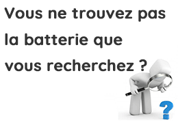 Impossible de trouver la batterie